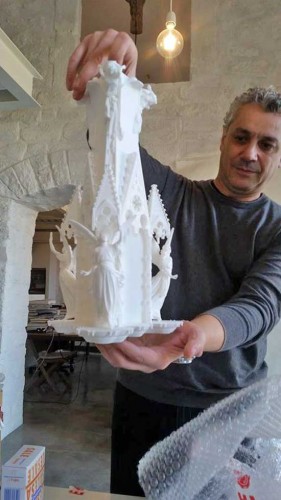 Gloria, la realizzazione del bozzetto