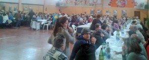 Viterbo - Il pranzo degli anziani di PianoscaranoViterbo - Il pranzo degli anziani di Pianoscarano