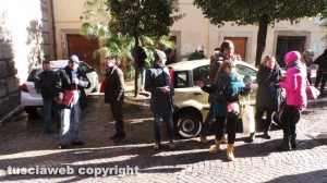 Viterbo - Precari in protesta sotto la Provincia