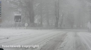 Neve sulla Cimina