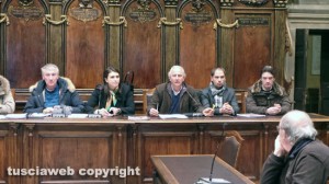 Viterbo - I lavoratori Talete in terza commissione