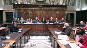 Viterbo - I lavoratori Talete in terza commissione