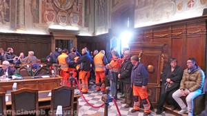 Talete - I lavoratori in consiglio comunale