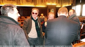 Goffredo Taborri (Ncd) con i colleghi d'opposizione