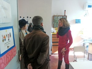Tuscania - Il sopralluogo al poliambulatorio 