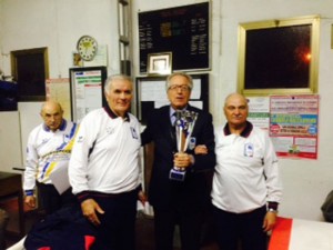 Bocce - Seconda coppa comitato - Secondi classificati