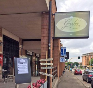 Garbo in via Garbini