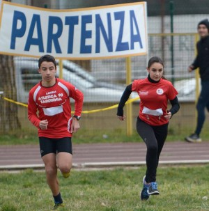 La Zona olimpica al Trofeo esordienti di cross - Cianchelli e Cardoni