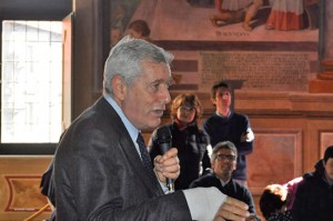 Il sindaco Michelini all'iniziativa sulla legalità