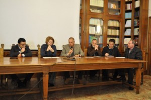 Viterbo - Il presidio sotto la prefettura contro l'Imu