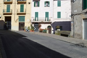 Ronciglione - La curva in via di Montecavallo