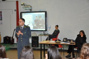 Canino - Educazione alla legalità - La guardia di finanza nelle scuole