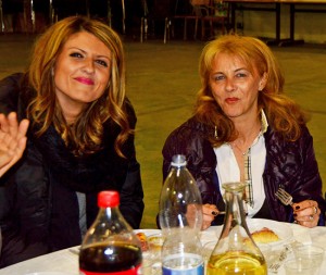 Cena di Carnevale della Misericordia - L'assessore Troncarelli con la governatrice Antonella Sordelli