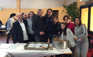 Viterbo - Il pranzo degli anziani di Pianoscarano