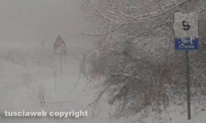 Neve sulla Cimina