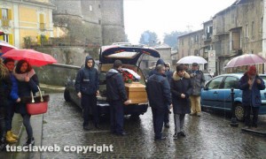Ronciglione - Il funerale di Giuseppe Ioncoli 