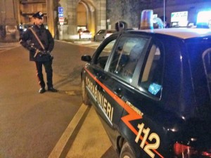 I controlli dei carabinieri 