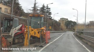 Viterbo - I lavori al Semianello