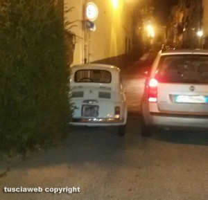 Bagnaia - Parcheggio selvaggio
