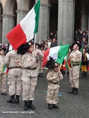 Acquapendente - La manifestazione pro Marò