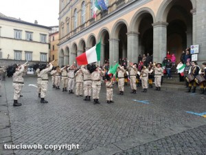 Acquapendente - La manifestazione pro Marò