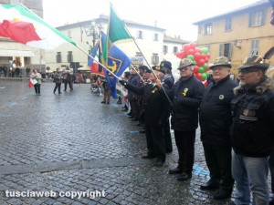 Acquapendente - La manifestazione pro Marò