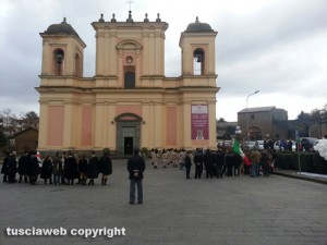 Acquapendente - La manifestazione pro Marò