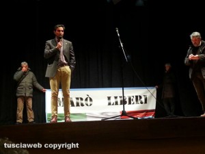 Acquapendente - La manifestazione pro Marò