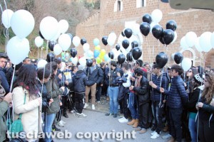 Castel Sant’Elia – I funerali di Luca Graziosi