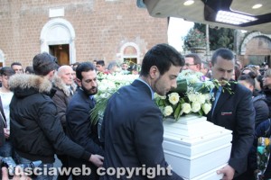 Castel Sant’Elia – I funerali di Luca Graziosi 