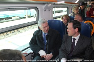 Michelini e Civita sul nuovo treno