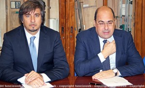 Fabio Refrigeri e Nicola Zingaretti