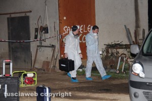 Sutri - Imprenditore morto nel capannone - L'intervento dei carabinieri