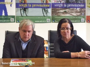 Viterbo - Luigi Macchitella e Silvia Aquilani