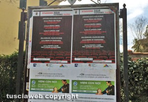 Stagione teatrale 2015 - Il cartellone