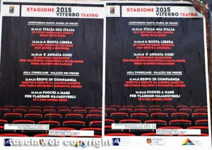 Stagione teatrale 2015 - Il cartellone