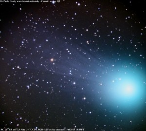 La sfolgorante cometa Lovejoy Q2