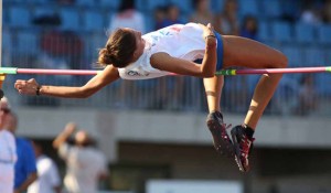 Eleonora Schertel nel salto in alto