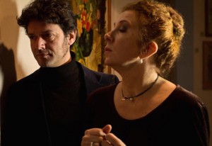 Una scena dello spettacolo Pasquarosa