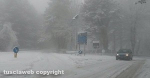 Neve sulla Cimina