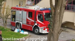 Monterosi - Appartamento in fiamme