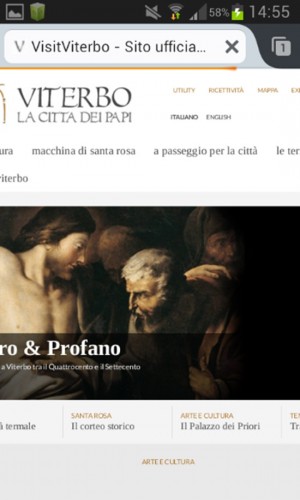 Versione italiana di Visitviterbo