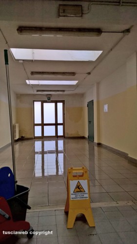 Viterbo - Il Ruffini allagato