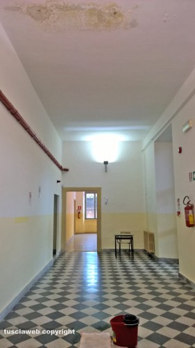Viterbo - Il Ruffini allagato