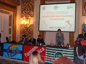 Fp Cgil Viterbo all'assemblea nazionale a Firenze