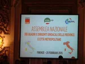 Fp Cgil Viterbo all'assemblea nazionale a Firenze