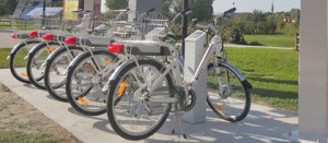La pensilina per l'e-bike