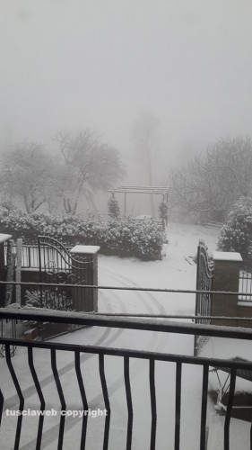 Neve a Caprarola