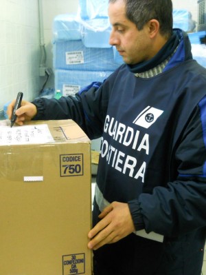 Vasta operazione della guardia costiera