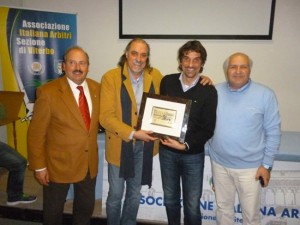Da sinistra Gasbarri, Insogna, Giannoccaro, Carbonari